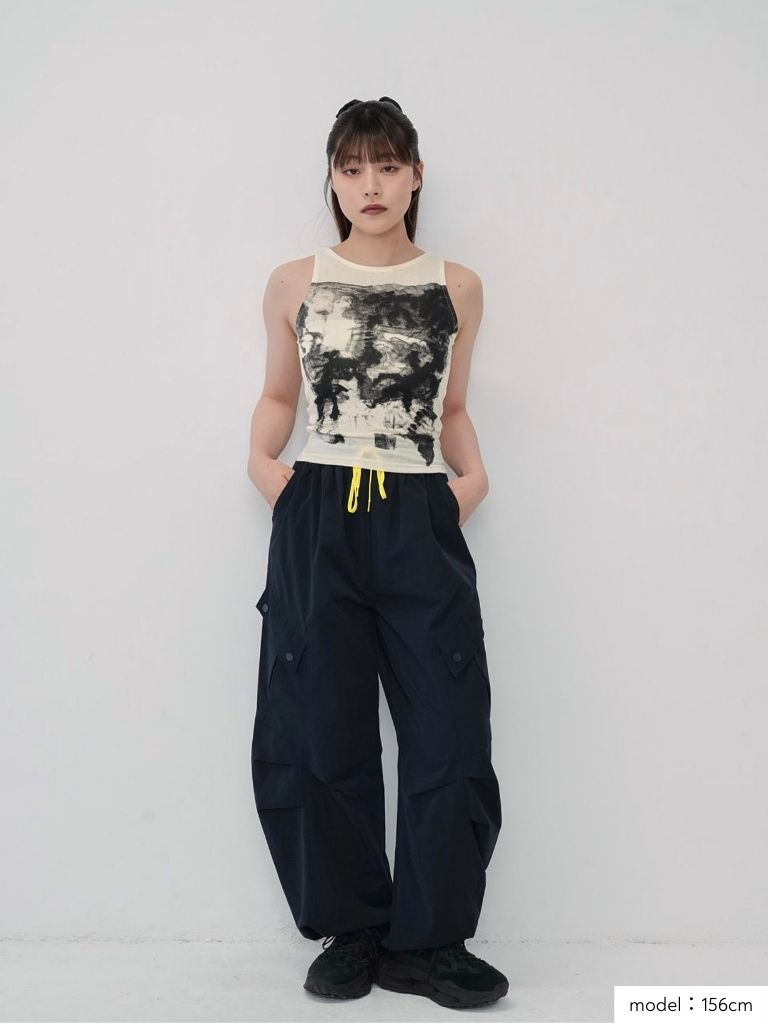 accent string pants