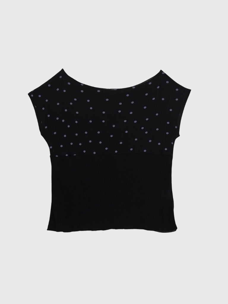 yoke dot rib tops