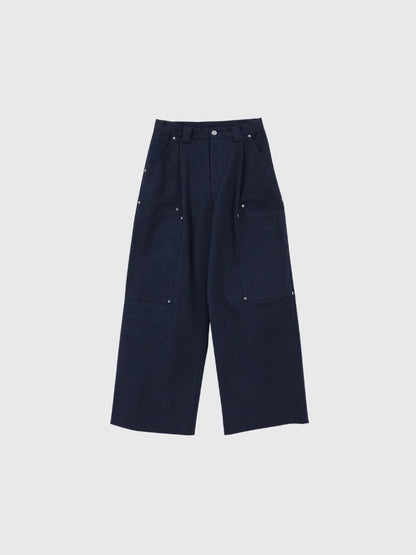 mini studs wide pants
