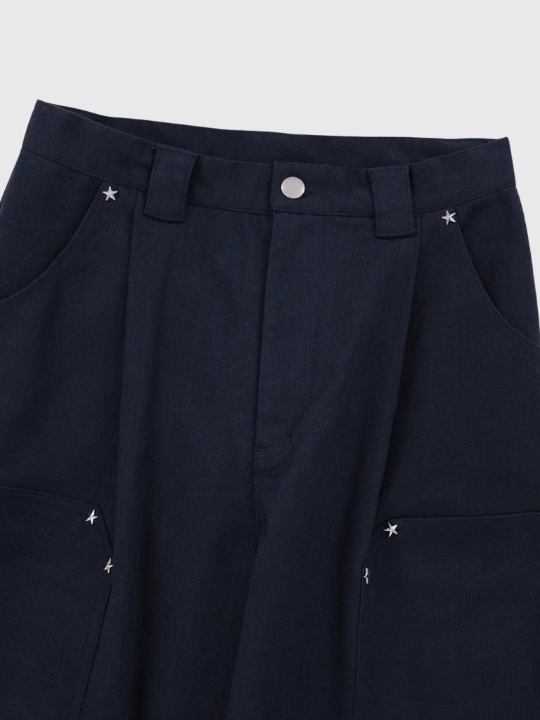 mini studs wide pants – enewdnina