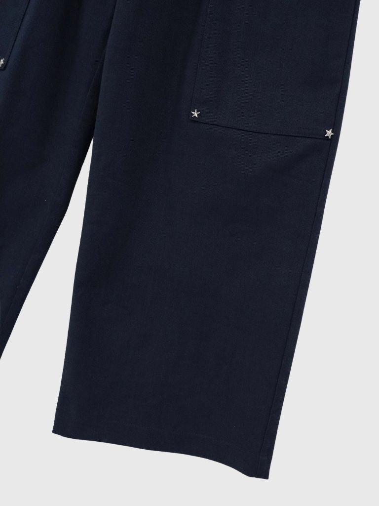 mini studs wide pants