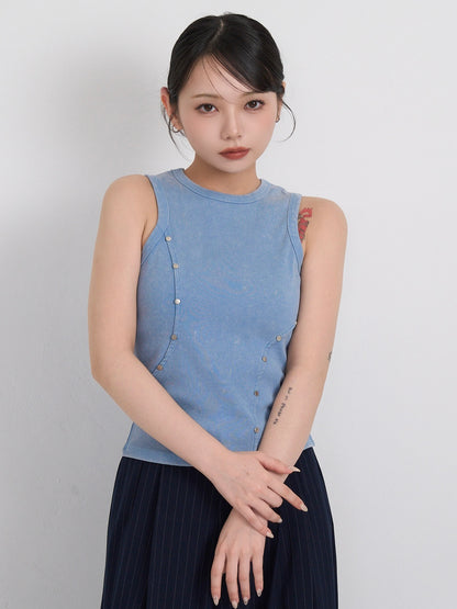 stud line tank tops