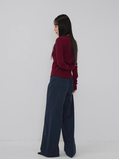 basic waffle line tops