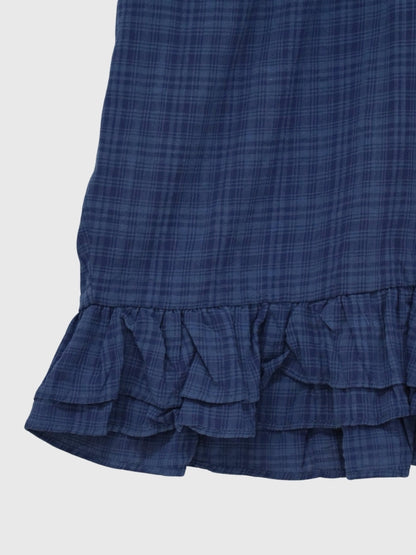 gather frill blouse