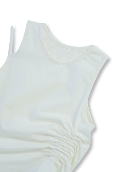 one side draw tops