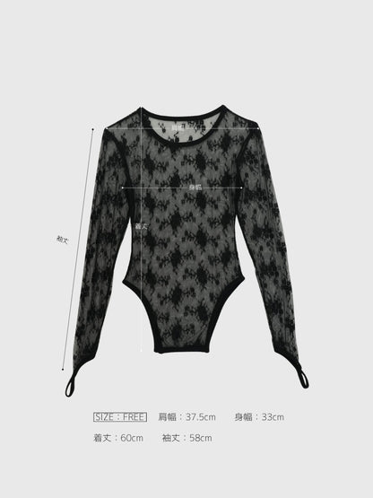 lace side cutout tops
