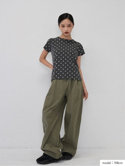 sideslit dot tops