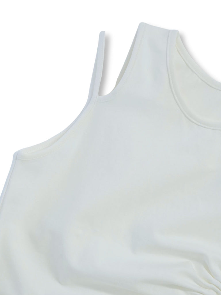 one side draw tops