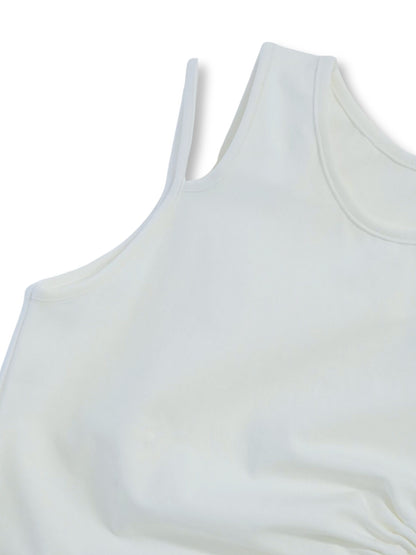 one side draw tops