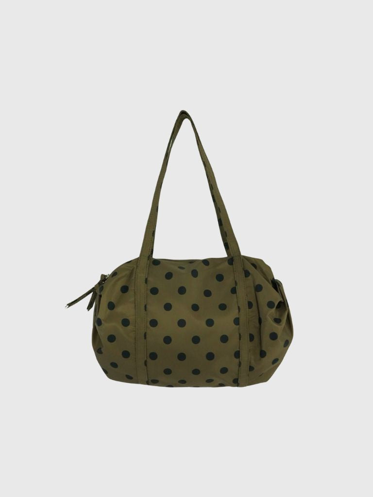 polka dot bag
