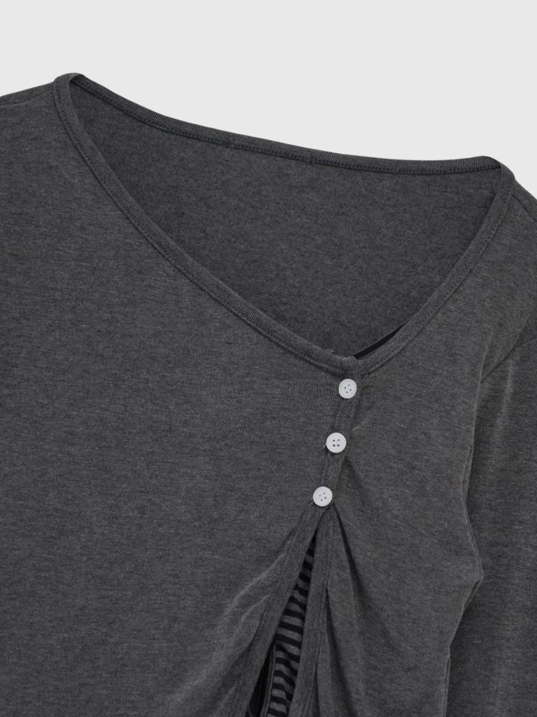 border peek cardigan