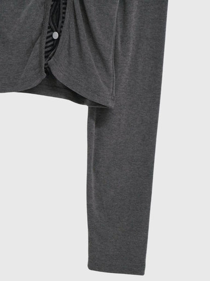 border peek cardigan