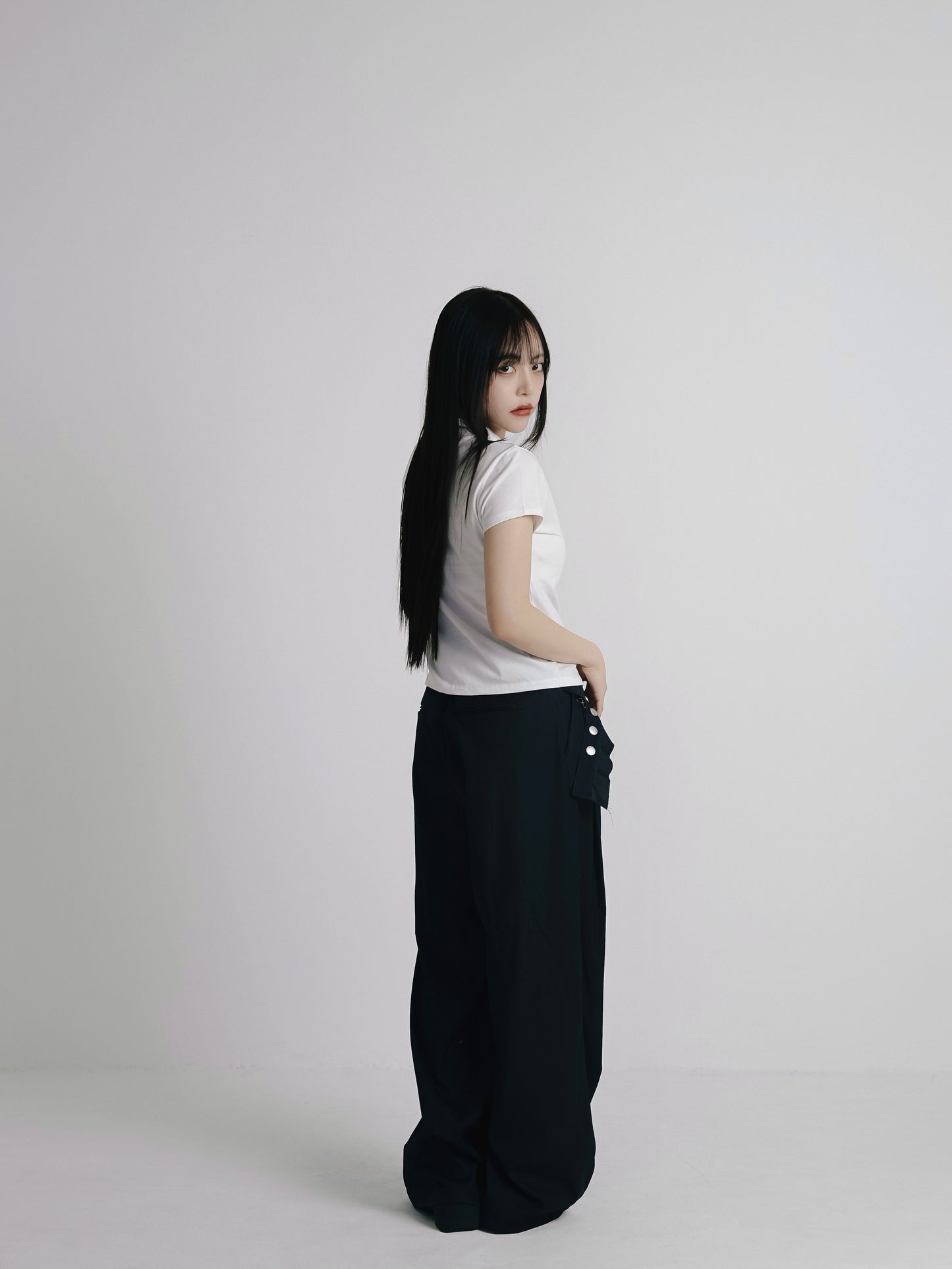 mini collar compact tops