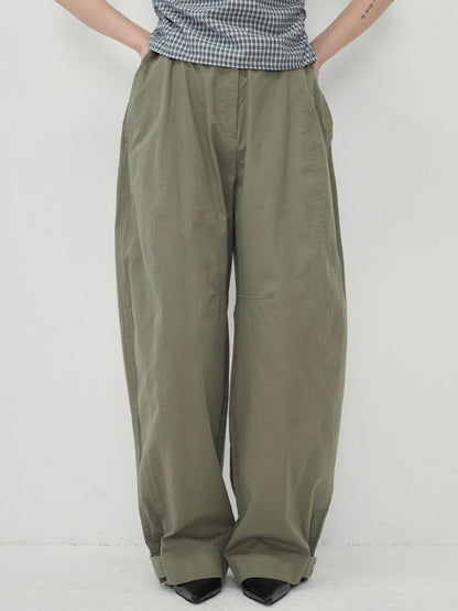 adjust button balloon pants