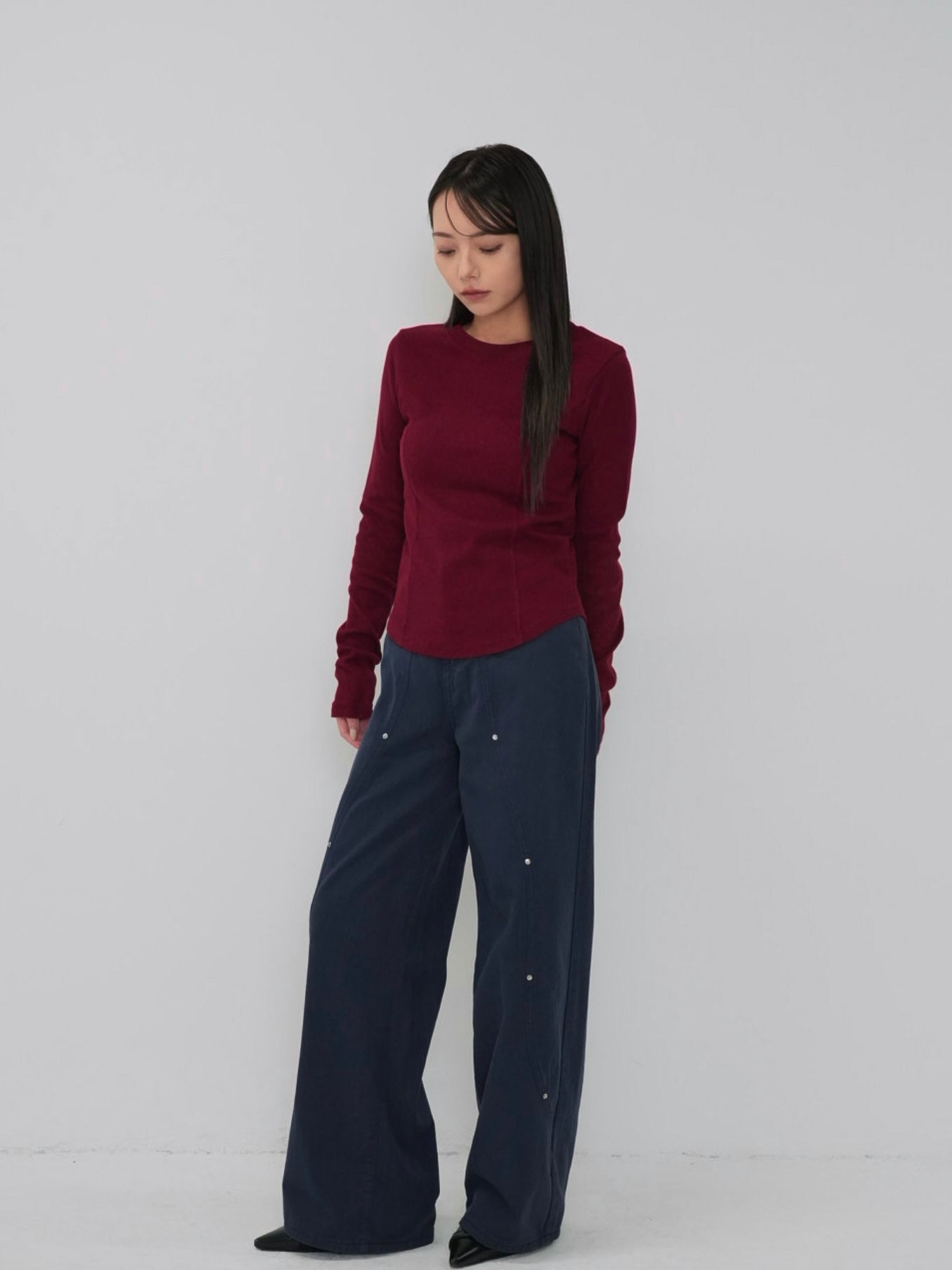 basic waffle line tops