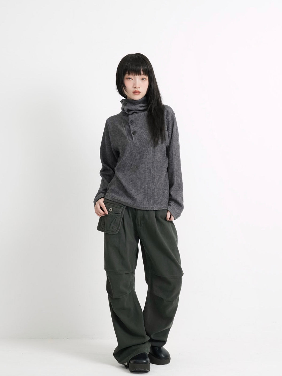 panel pocket cargo pants