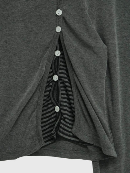 border peek cardigan