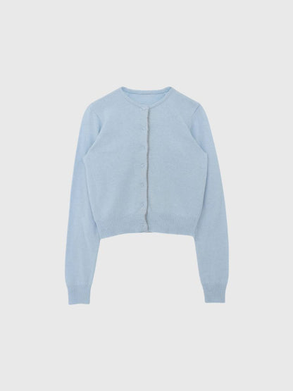 contrast line cardigan