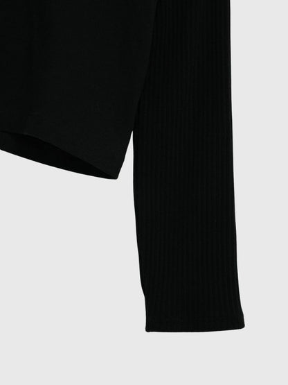 color block two way zip jacket