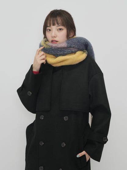 trench wool coat