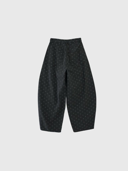 star dot balloon pants