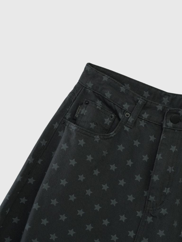 star dot balloon pants