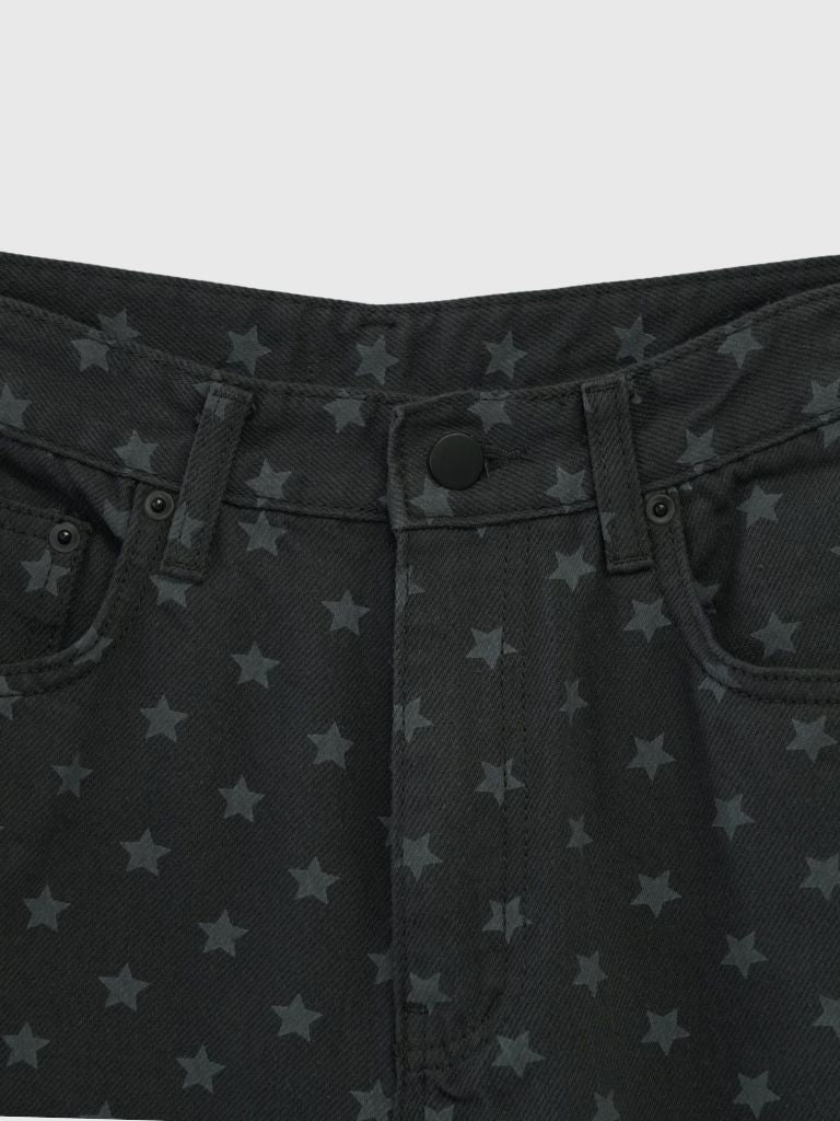 star dot balloon pants