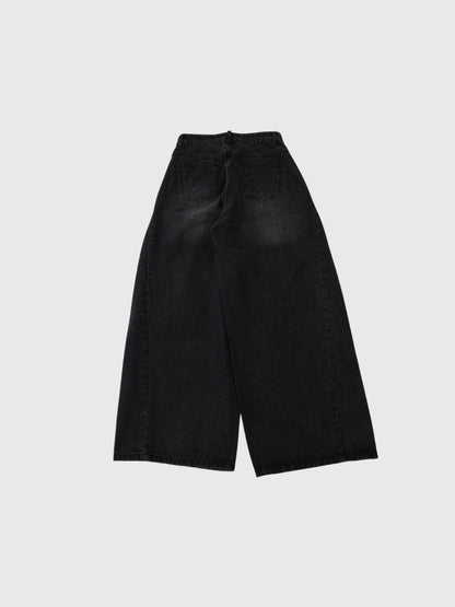 wide cut denim