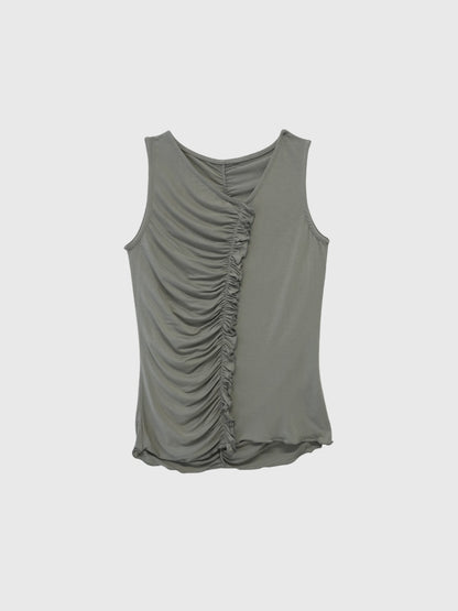 ruched drape tops