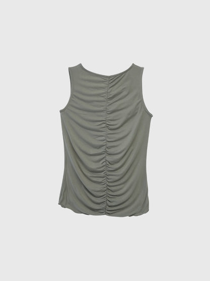 ruched drape tops