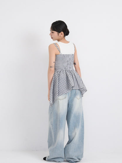 shirring peplum tops