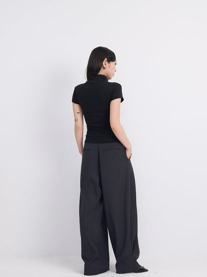 slim hook detail tops
