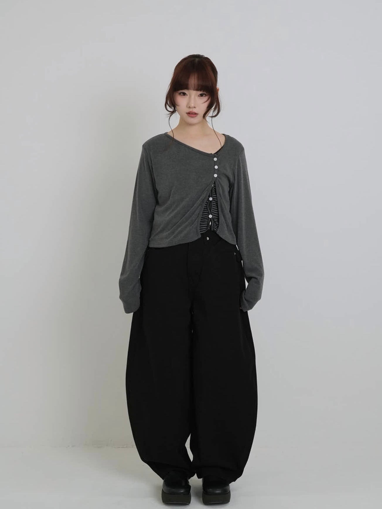 border peek cardigan