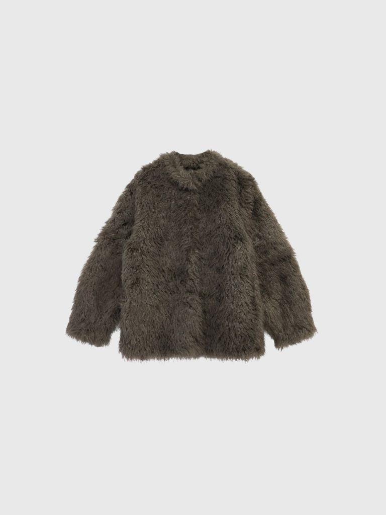 faux fur coat