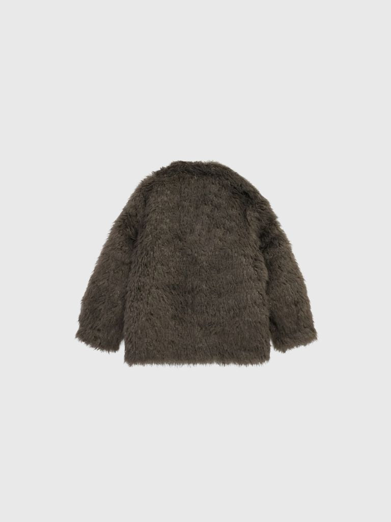 faux fur coat