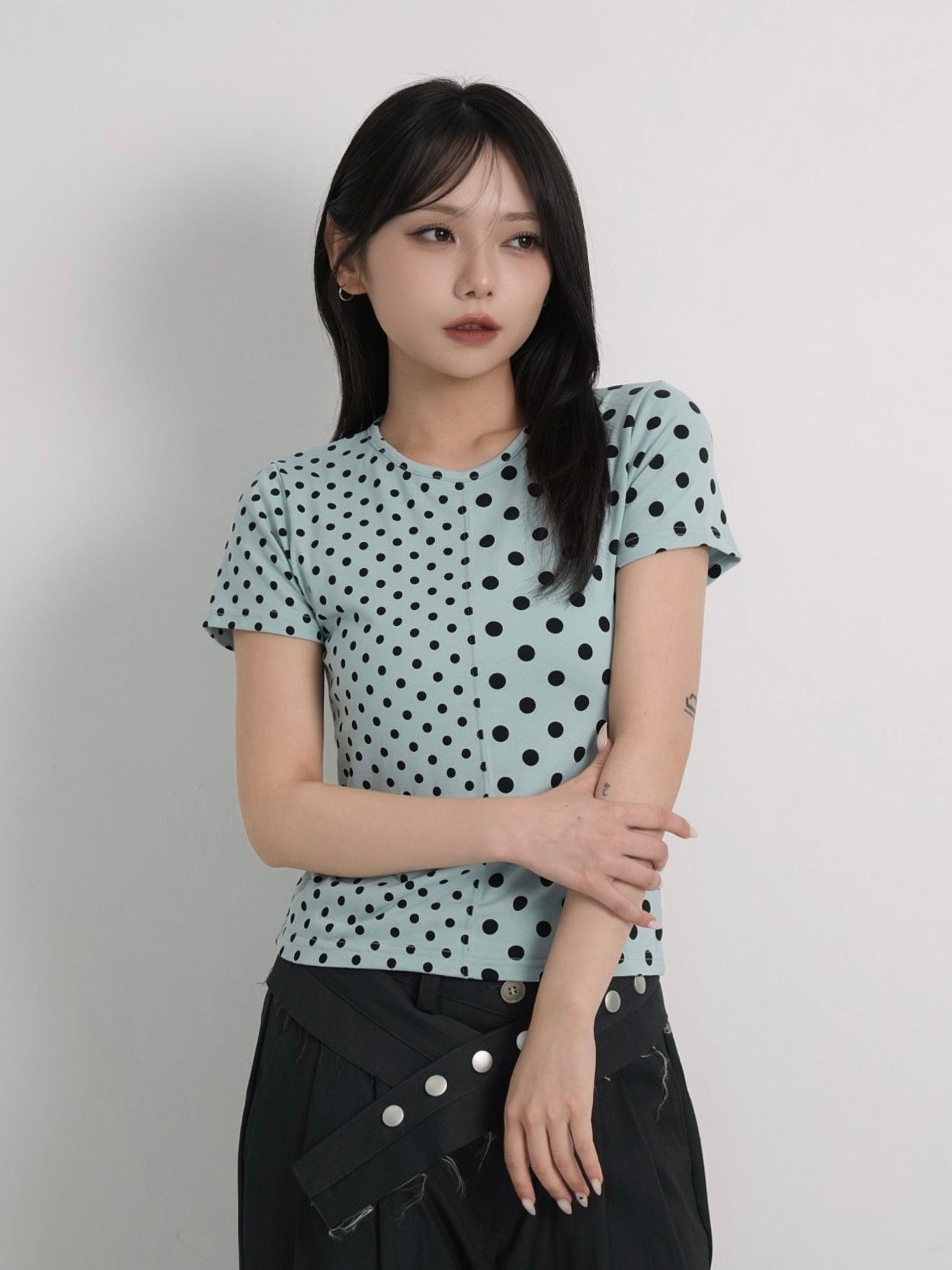panel half dot tops