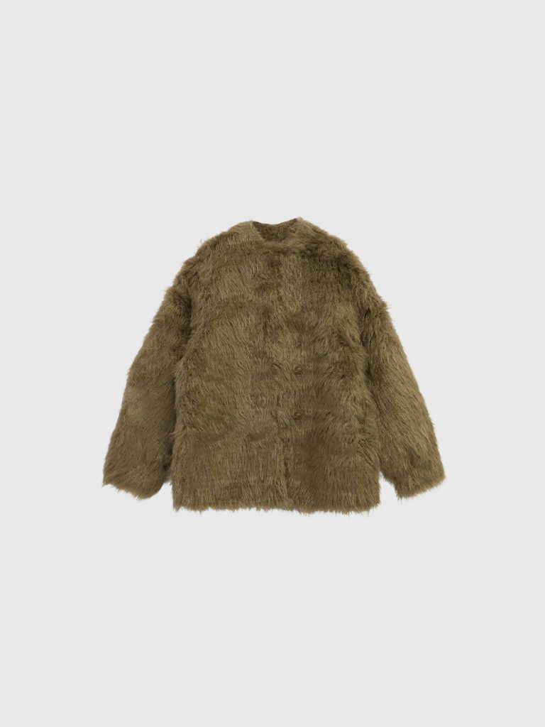 faux fur coat