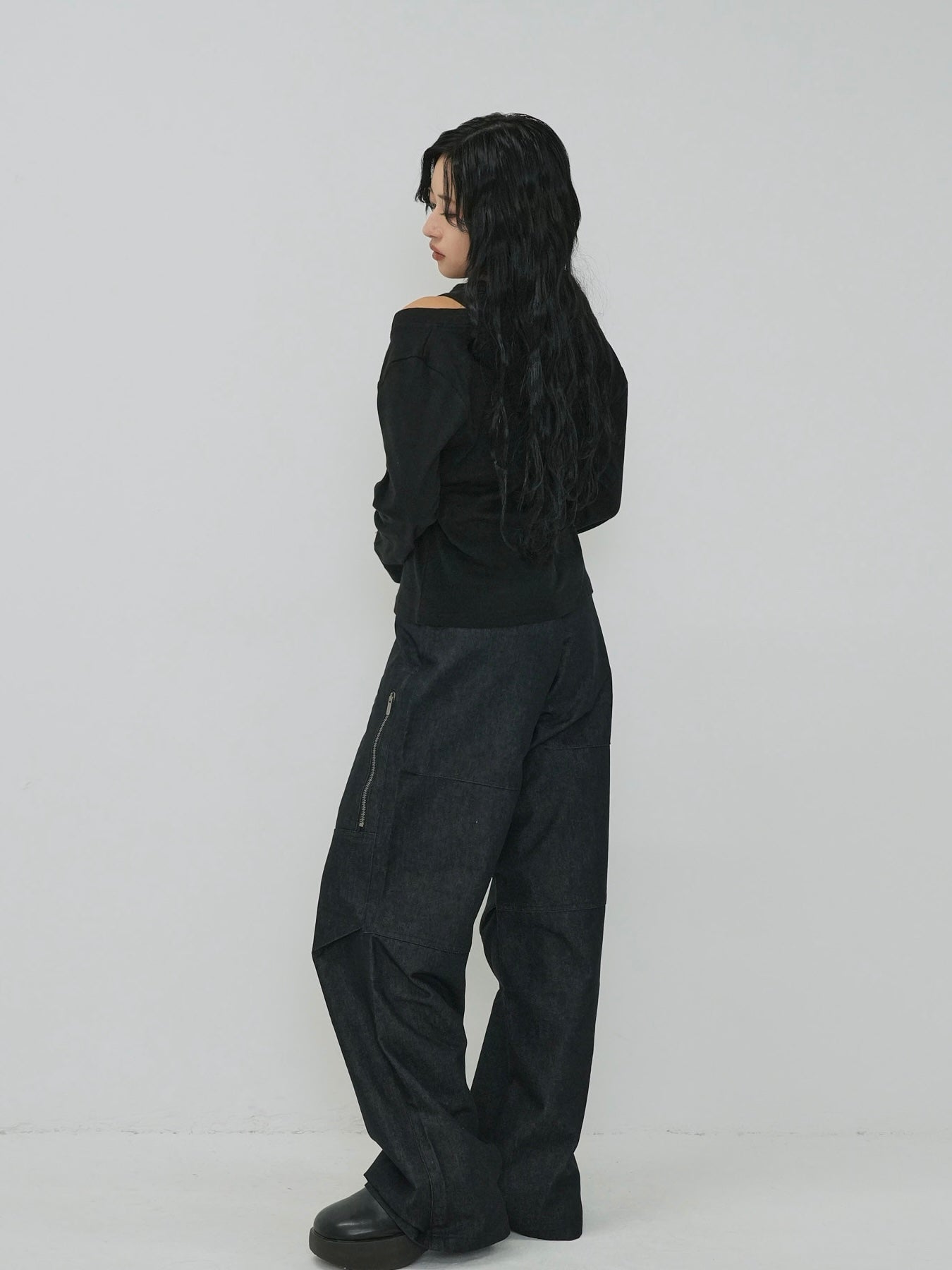 double layer off shoulder tops