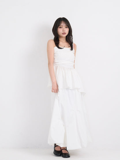 shirring peplum tops