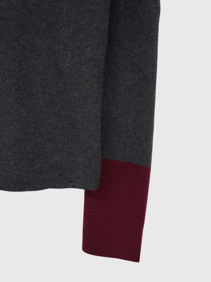 color point turtleneck knit