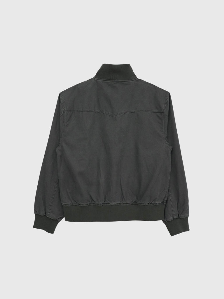double zip high neck jacket