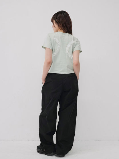 adjust button balloon pants