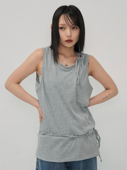 cutout design tank top