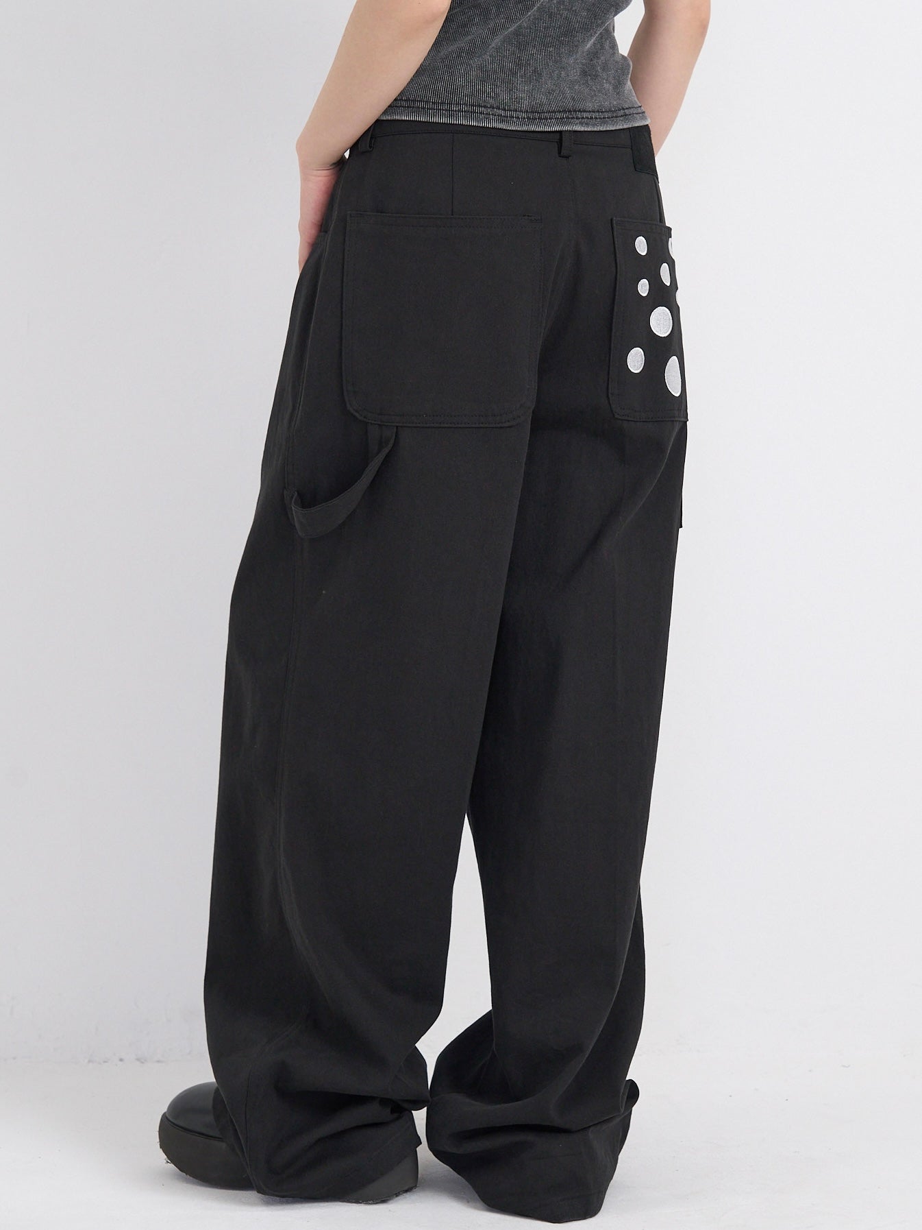 dot pocket pants
