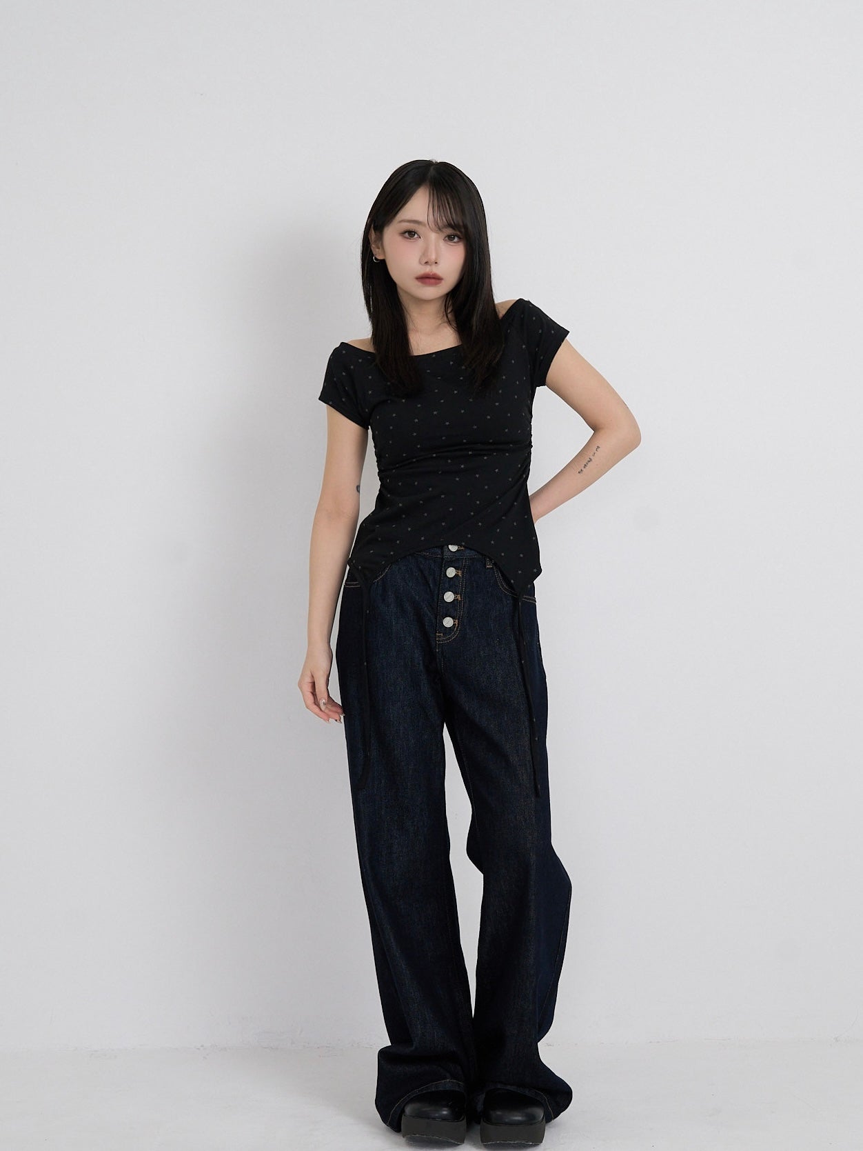star shirring tops