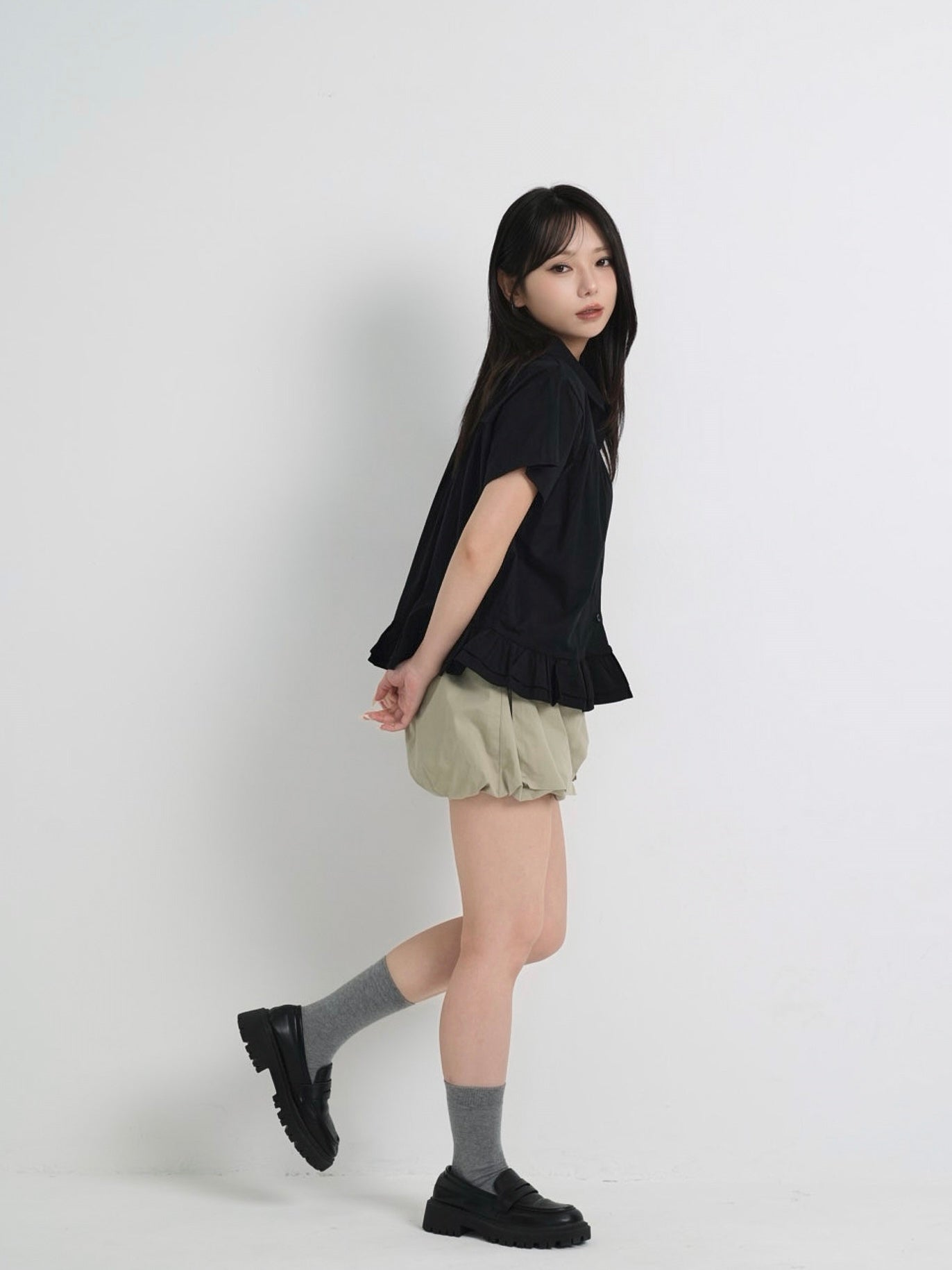 cargo balloon shorts