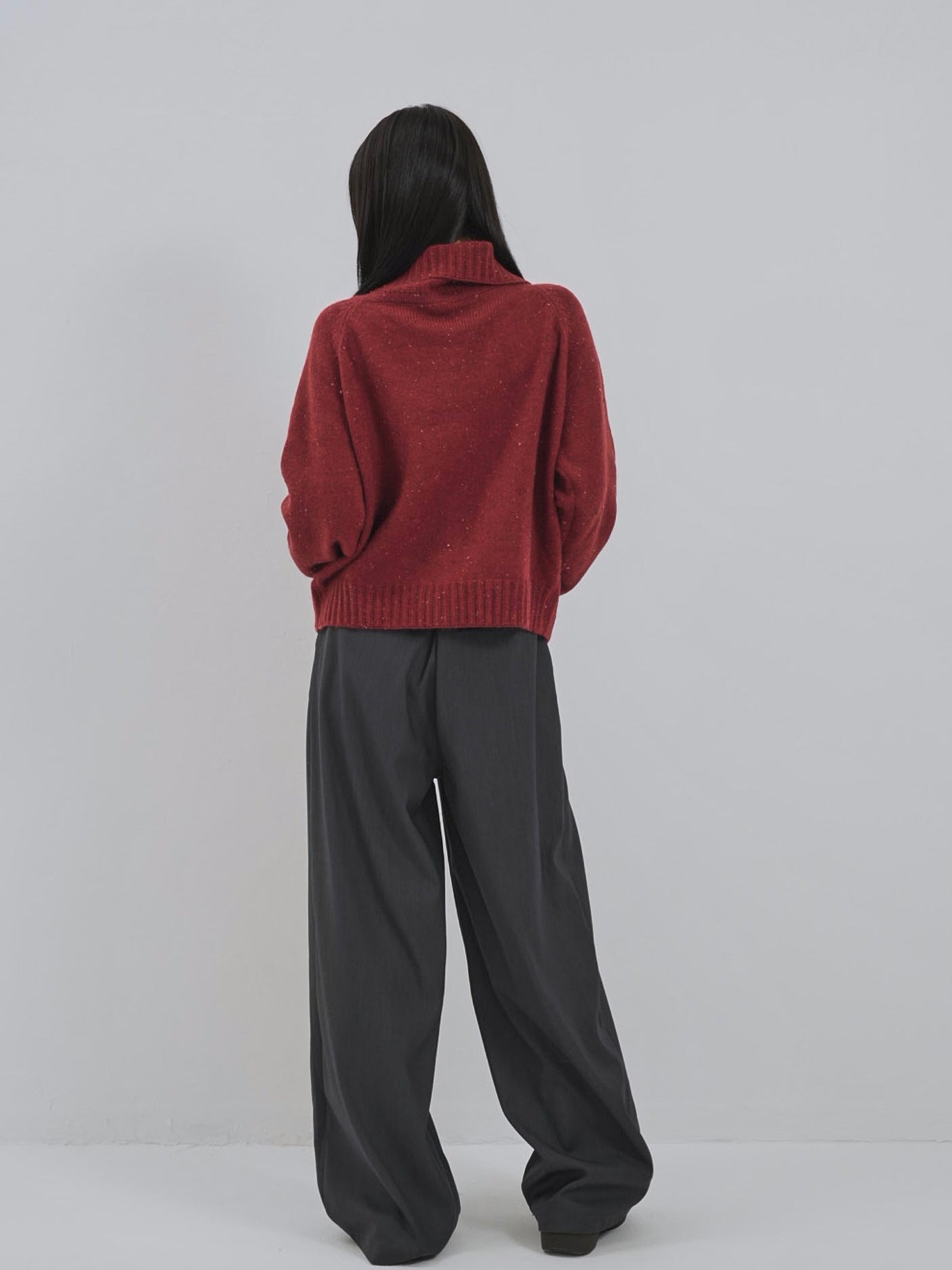 nep high neck cardigan