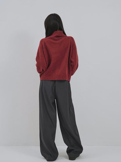 nep high neck cardigan