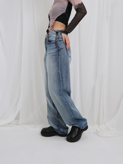 wash denim pants