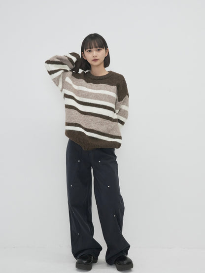 random boarder wool knit